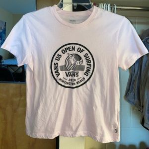 Vans Baby Pink Girls Surf Shirt